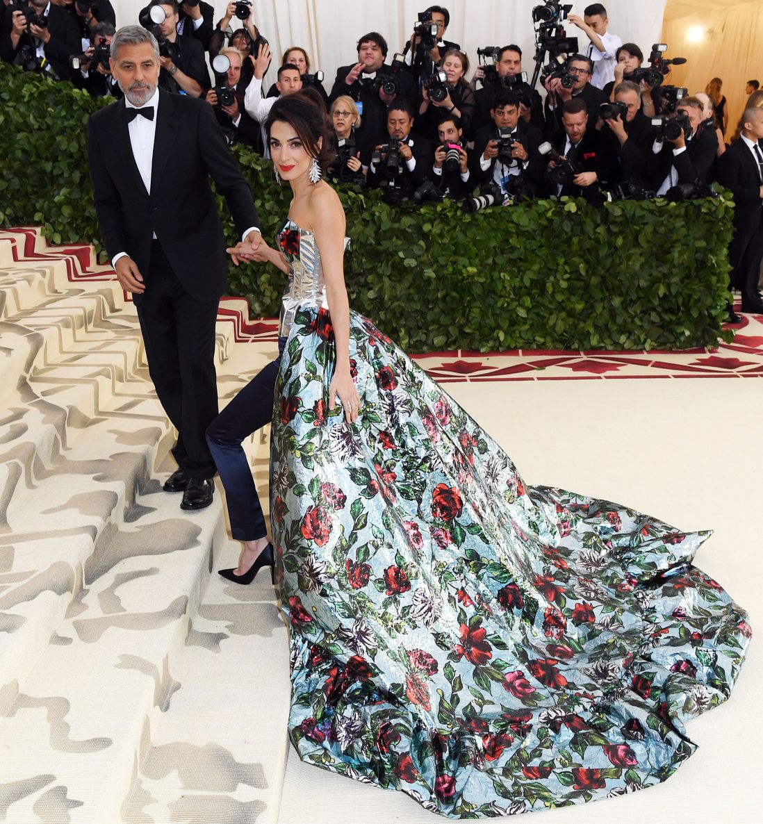 Amal Clooney and some guy named George (Charles Sykes/Invision/AP/REX/Shutterstock)